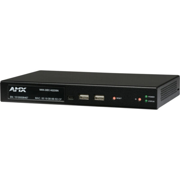 AMX FGN2235A-SA SVSI Stand-alone JPEG2000 Decoder with ultra-low latency for 1080p/60hz - AMX