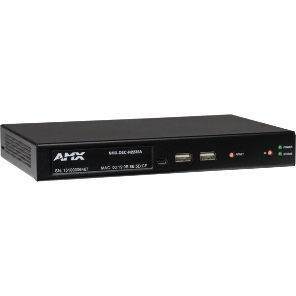 AMX FGN2235A-SA SVSI Stand-alone JPEG2000 Decoder with ultra-low latency for 1080p/60hz - AMX