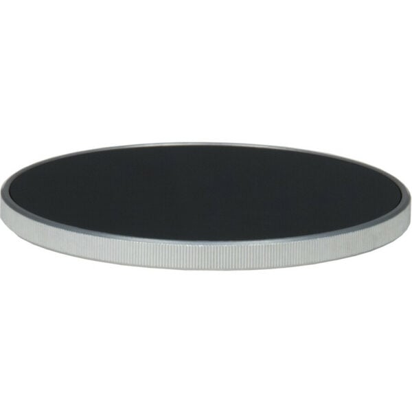 AMX FG570-02S-MB HPG-20S-GB 2" Conference Table Grommet - Gloss Black in Silver Metal - AMX