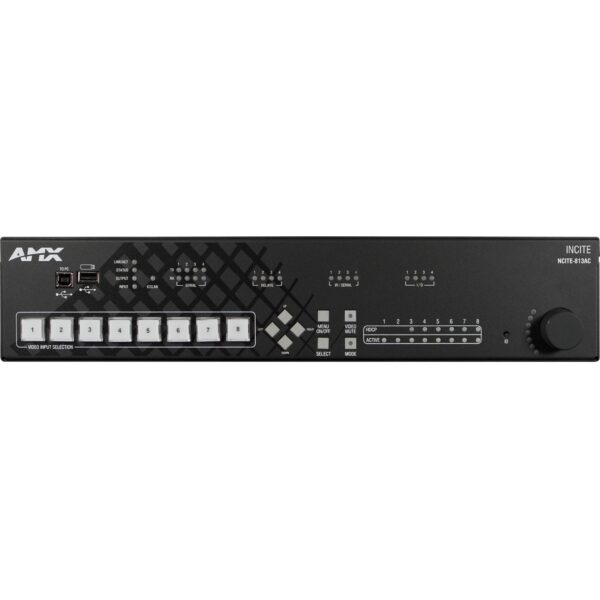 AMX FG1901-16 8x1:3 4K60 4:4:4 Digital Video Presentation Switcher with HDCP - AMX