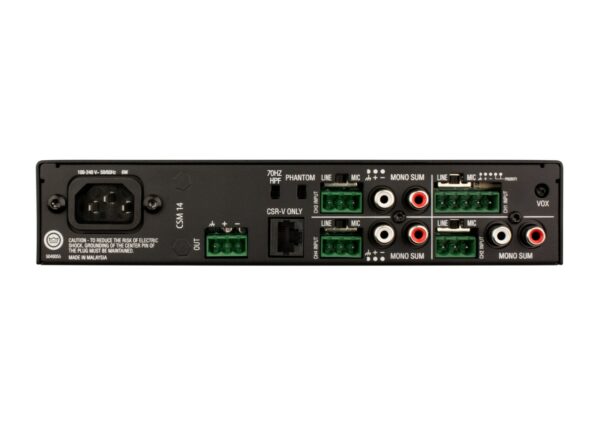 JBL NCSM14-U-US Commercial Series CSM 14 1U Analog Mixer - JBL Professional