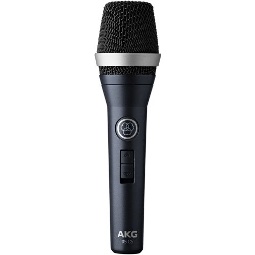 AKG Acoustics D5 Professional Dynamic Vocal Cardioid Microphone with On/off Switch, 20-17000Hz - AKG