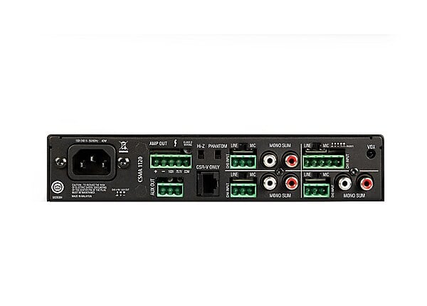 JBL NCSMA1120-U-US Commercial Series CSMA 1120 mixer amplifier - 4-channel - JBL Professional