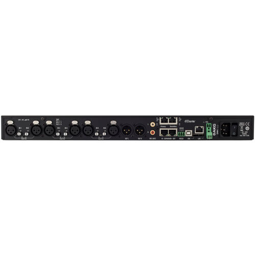 AKG Acoustics DMM8 ULD Digital Automatic Microphone Mixer with LAN and DANTE Interface, 20Hz - 20kHz - AKG