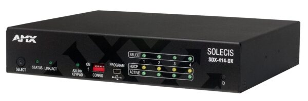 AMX FG1010-314 Solecis 4x1 4K HDMI Digital Switcher with DXLink Output - AMX