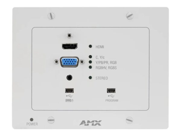 AMX Fg1010-320-Whfx AMX Avb-Wp-Tx-Multi-Dxlink Dxlink Multi-Format Wallplate Transmitters - W - AMX