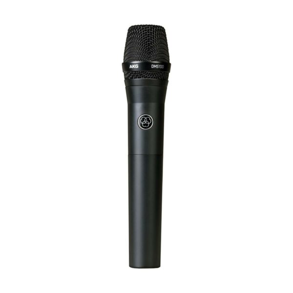 AKG Acoustics DMS100 4-Channel 2.4GHz Digital Wireless Microphone System, Includes HT100 Handheld Microphone and SR100 Stationary Receiver - AKG