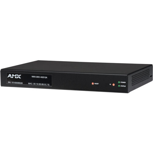 AMX FGN2212A-SA SVSI Stand-alone JPEG2000 Decoder with ultra-low latency for 1080p/60hz - AMX