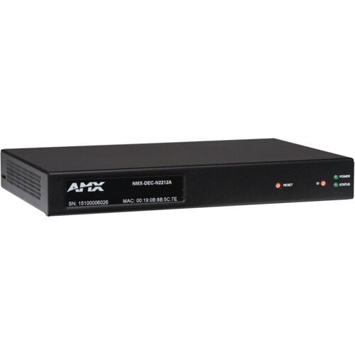 AMX FGN2212A-SA SVSI Stand-alone JPEG2000 Decoder with ultra-low latency for 1080p/60hz - AMX