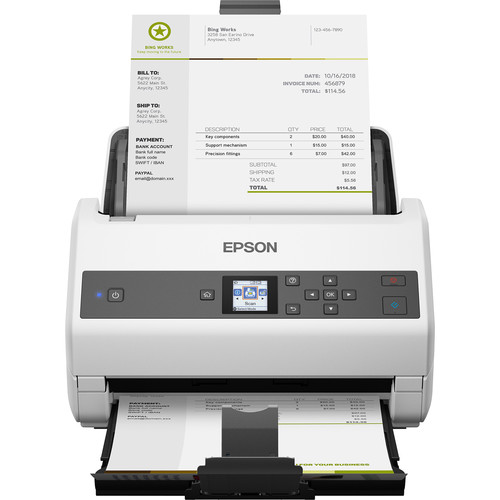 Epson DS-870 Color Duplex Workgroup Document Scanner - Epson