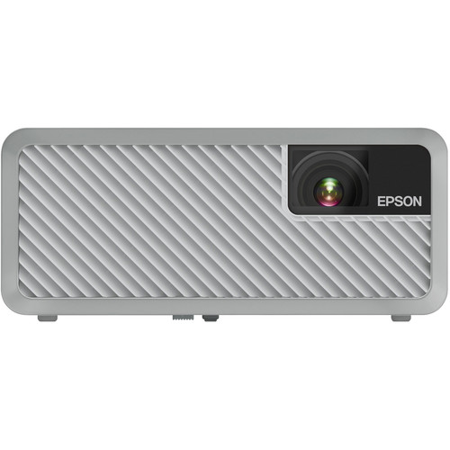 Epson EF-100 Home Theater Laser 3LCD Projector with Android TV Wireless Adapter (White) - Epson