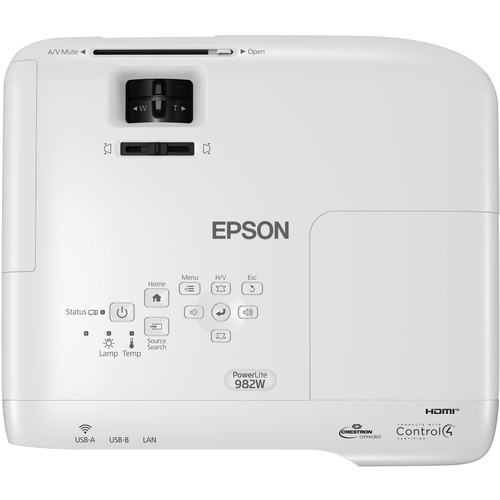 Epson PowerLite 982W 4200-Lumen WXGA 3LCD Projector - Epson
