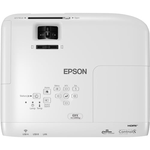 Epson PowerLite X49 3600-Lumen XGA 3LCD Projector - Epson
