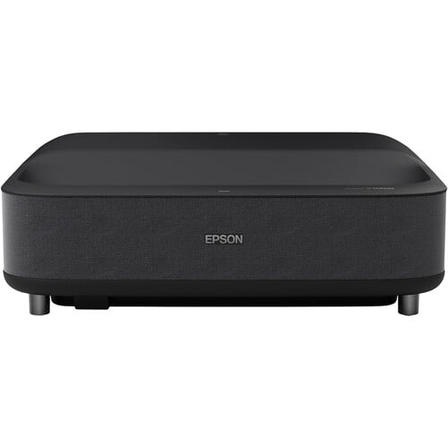 Epson EpiqVision Ultra LS300 3600-Lumen Full HD Ultra-Short Throw Smart Laser 3LCD Projector (Black) - Epson