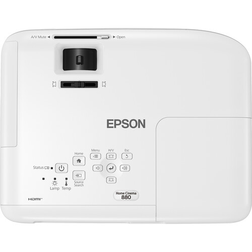 Epson Home Cinema 880 3300-Lumen Full HD 3LCD Projector - Epson