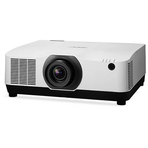 NEC NP-PA804UL-W-41 8,200 Lumens WUXGA Professional Installation Laser LCD Projector with NP41ZL Lens (White) - NEC