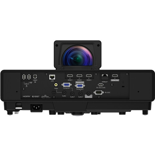 Epson PowerLite 805F 5000-Lumen Pixel-Shift Full HD Ultra-Short Throw Laser 3LCD Projector (Black) - Epson