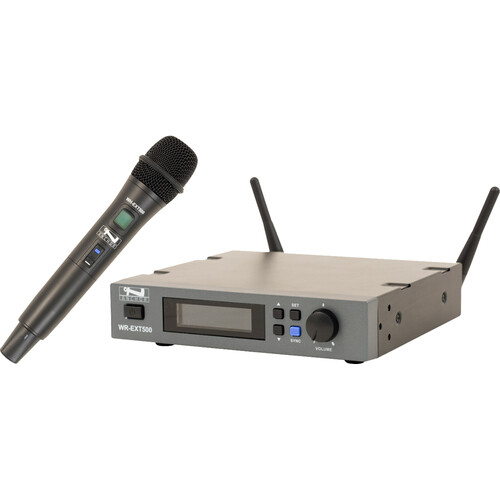 Anchor Audio UHF-EXT500-H External Wireless Package with Wireless Handheld Microphone - Anchor Audio, Inc.