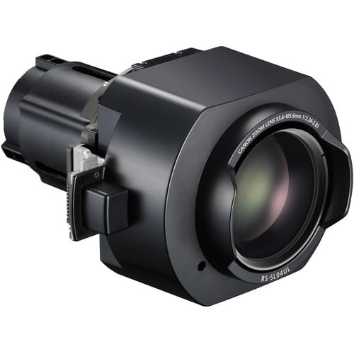 Canon RS-SL04UL 3.55-6.94:1 Ultra-Long Zoom Lens for Select REALiS Projectors - Canon USA