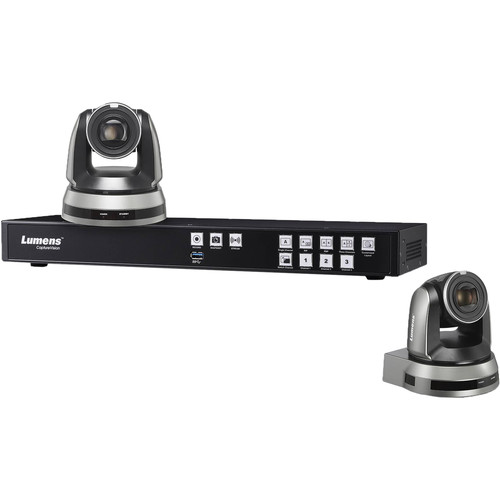Lumens LC200 CaptureVision System With 2x (VC-A61PB) IP PTZ Camera - Lumens