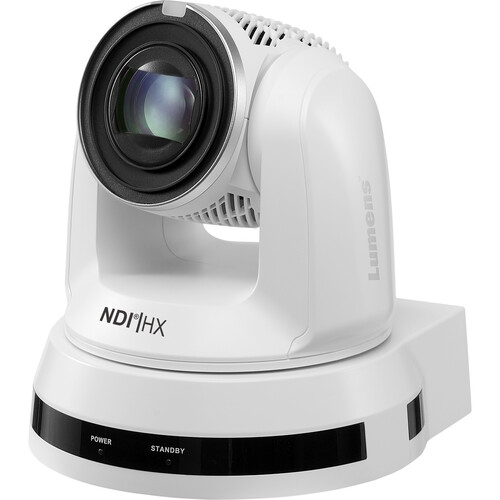 Lumens VC-A61PN 4K NDI|HX PTZ Video Camera with 30x Optical Zoom (White) -