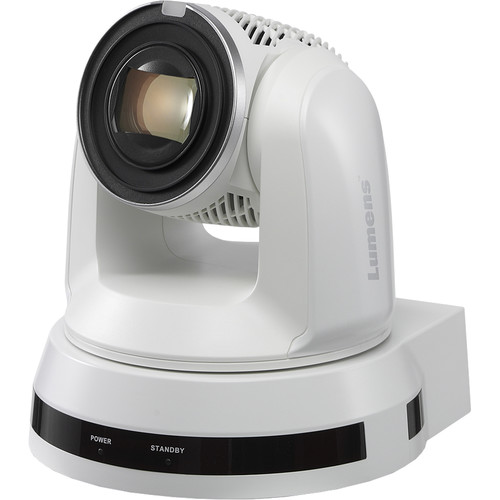 Lumens 4K IP PTZ Video Camera with 30x Optical Zoom (White) - Lumens
