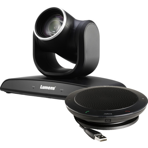 Lumens VC-B30UA 2MP PTZ Camera with Jabra Speaker (Black) - Lumens
