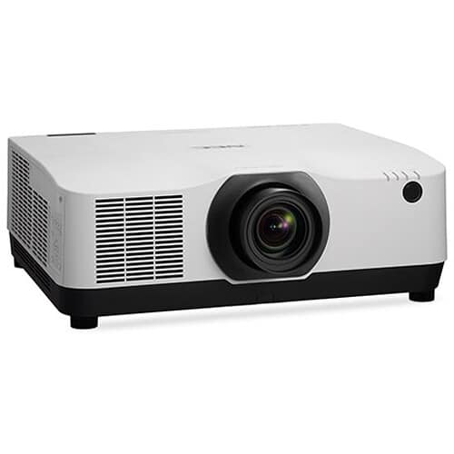 NEC NP-PA804UL-W-41 8,200 Lumens WUXGA Professional Installation Laser LCD Projector with NP41ZL Lens (White) - NEC