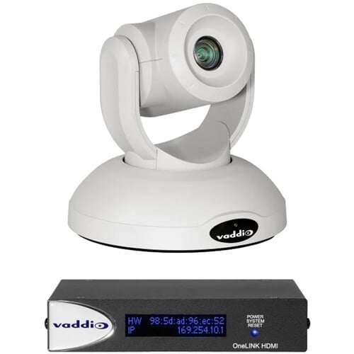 Vaddio RoboSHOT 40 UHD OneLINK HDMI System (White) - Vaddio