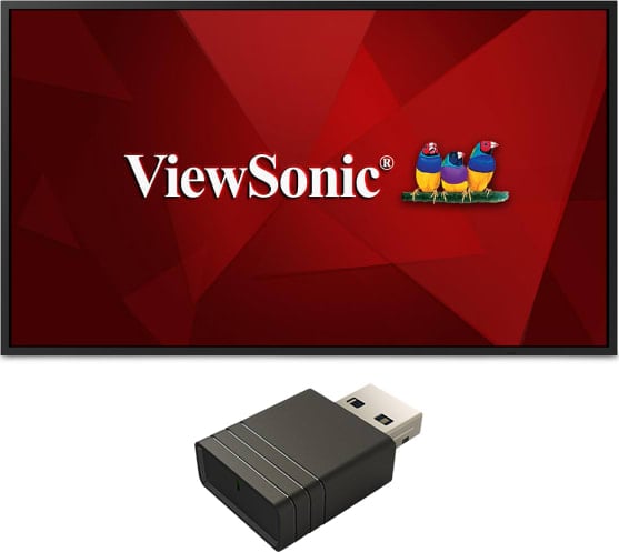ViewSonic CDE4320-W1 - 43" Large Format Presentation Screen Bundle (Black) - ViewSonic Corp.