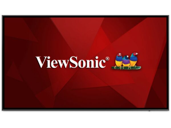 ViewSonic CDE8620-E1 - 86" Large Format Presentation Screen (Black) - ViewSonic Corp.