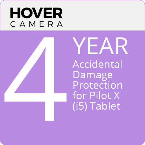 HoverCam 4YRWPXT-ACCDi5 Hover Camera 4-Year Accidental Damage Protection for Pilot X (i5) Tablet - HoverCam