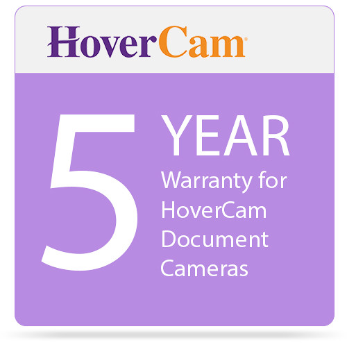 HoverCam 5YRW Hover Camera 5YRW Extended 5-Year Warranty for HoverCam Document Cameras - HoverCam