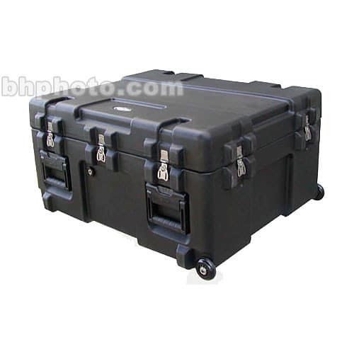 SKB 3R3025-15B-EW Roto-Molded Mil-Standard Utility Case with Empty Interior and wheels - SKB