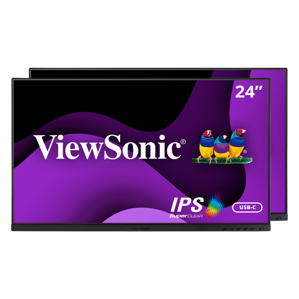 Viewsonic VG2455_56A_H2 24" Display, IPS Panel, 1920 x 1080 Resolution - ViewSonic Corp.