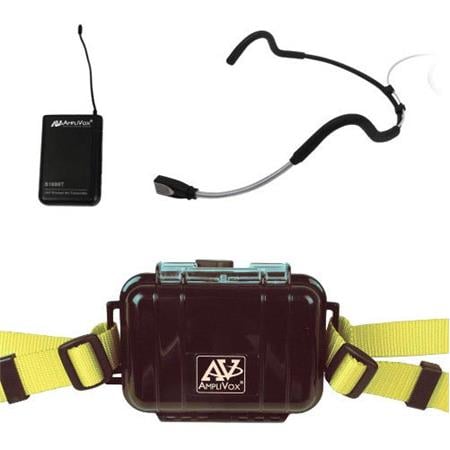 AmpliVox S1647 Waterproof Fitness Package with Transmitter - AmpliVox Sound Systems