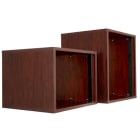 AmpliVox RC8002-OK RTA Economy Rack Cabinet 8u (Oak) - AmpliVox Sound Systems
