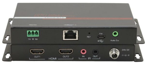 Hall Technologies ECHO-RX2 HDBaseT™ Receiver with dual outputs - Hall Technologies