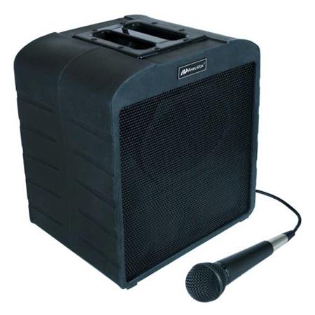 AmpliVox S690 AirVox Bluetooth PA System with Wired Handheld Dynamic Microphone - AmpliVox Sound Systems