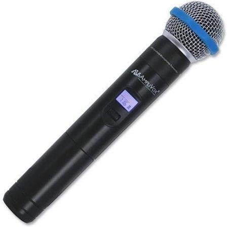 AmpliVox S1695 UHF Wireless Handheld Microphone with Built-In 16-Channel Transmitter - AmpliVox Sound Systems