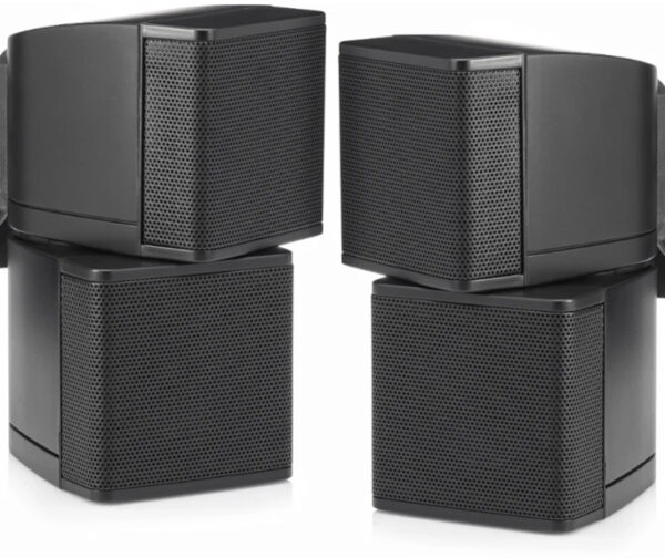 Pure Resonance Audio PRA-MC2.5B 2.5 inch Swiveling Cube Speaker Without Brackets (Sold as Pair) - Pure Resonance Audio