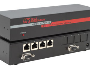 Tx Hall Research UV232A-S VGA/Audio and Uni-Directional RS-232 Extender