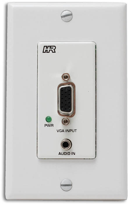Hall Technologies UVA-DP Video and Audio Over UTP Decora Plate Sender -