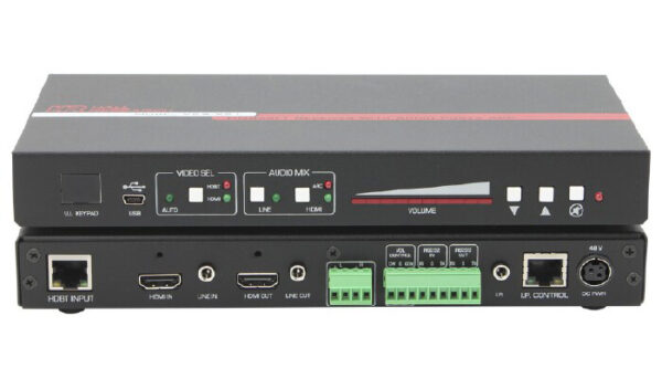 Hall Technologies VSA-X21 HDBaseT Receiver with Integrated Switcher, Audio Amp & Controller w/IP -