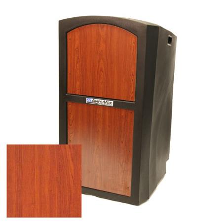 AmpliVox SN3250 Full Height Non-Sound Lectern, Select Cherry - AmpliVox Sound Systems