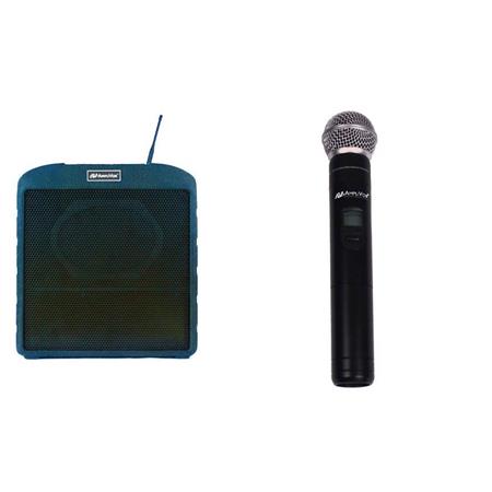 AmpliVox SW695 AirVox PA System with Wireless Handheld Microphone - AmpliVox Sound Systems