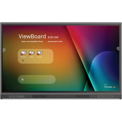 ViewSonic IFP6552-1C 65" 4K UHD Interactive Display with Integrated Microphone -