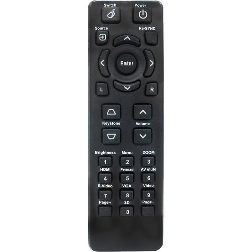 Optoma Technology BR-3056N Replacement Remote Control for DS550 and DX550 Projectors - Optoma Technology, Inc.