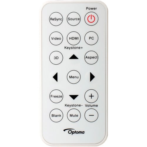 Optoma Technology BR-1006N Remote Control for W307UST and W307USTi Projectors - Optoma Technology, Inc.