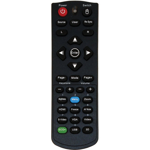 Optoma Technology BR-5043N Remote Control for S303, X303, W303, BR320, BR325 Projectors - Optoma Technology, Inc.